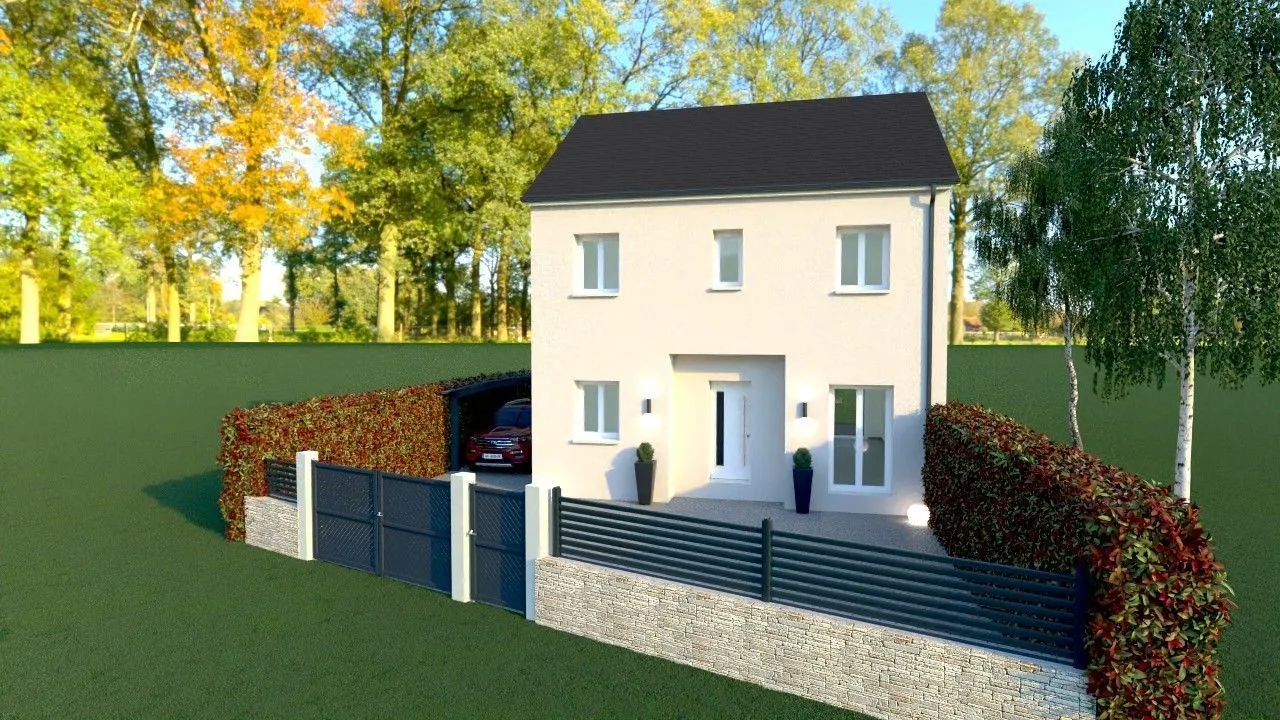 Maison neuve à Vaudoy-en-Brie