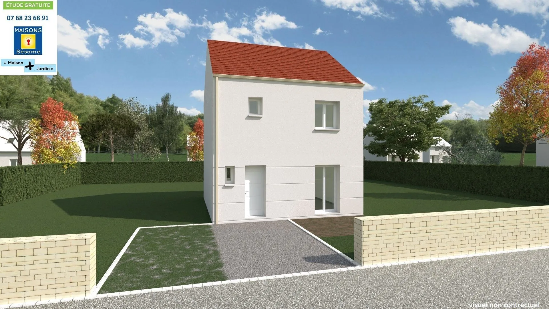 Maison neuve à Maisse