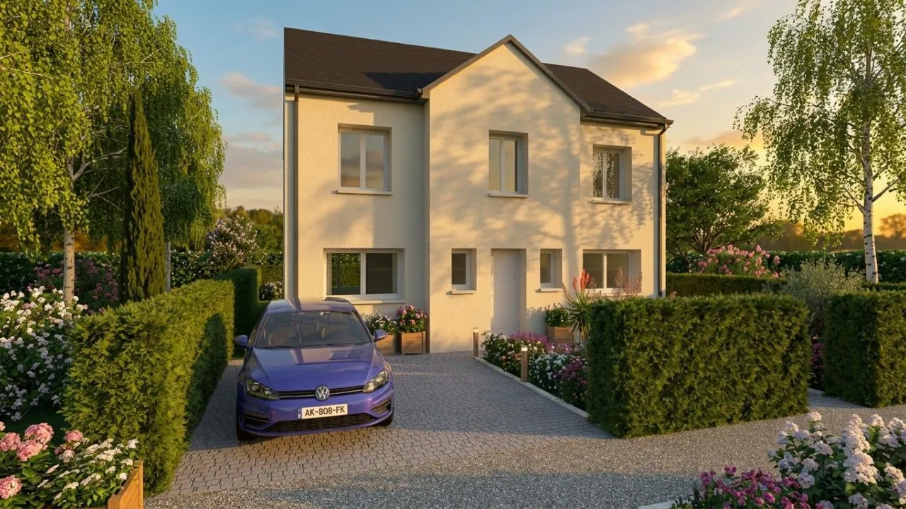Maison neuve 120 m² à Meaux (77100)
