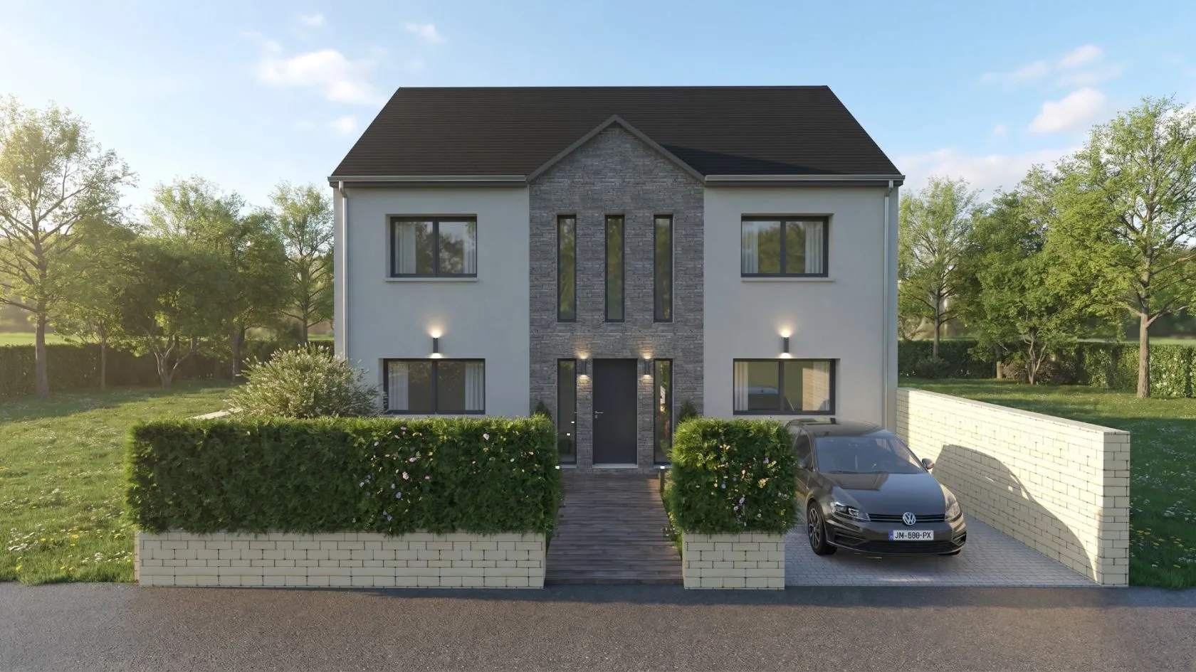 Maison neuve à Fresnes-sur-Marne