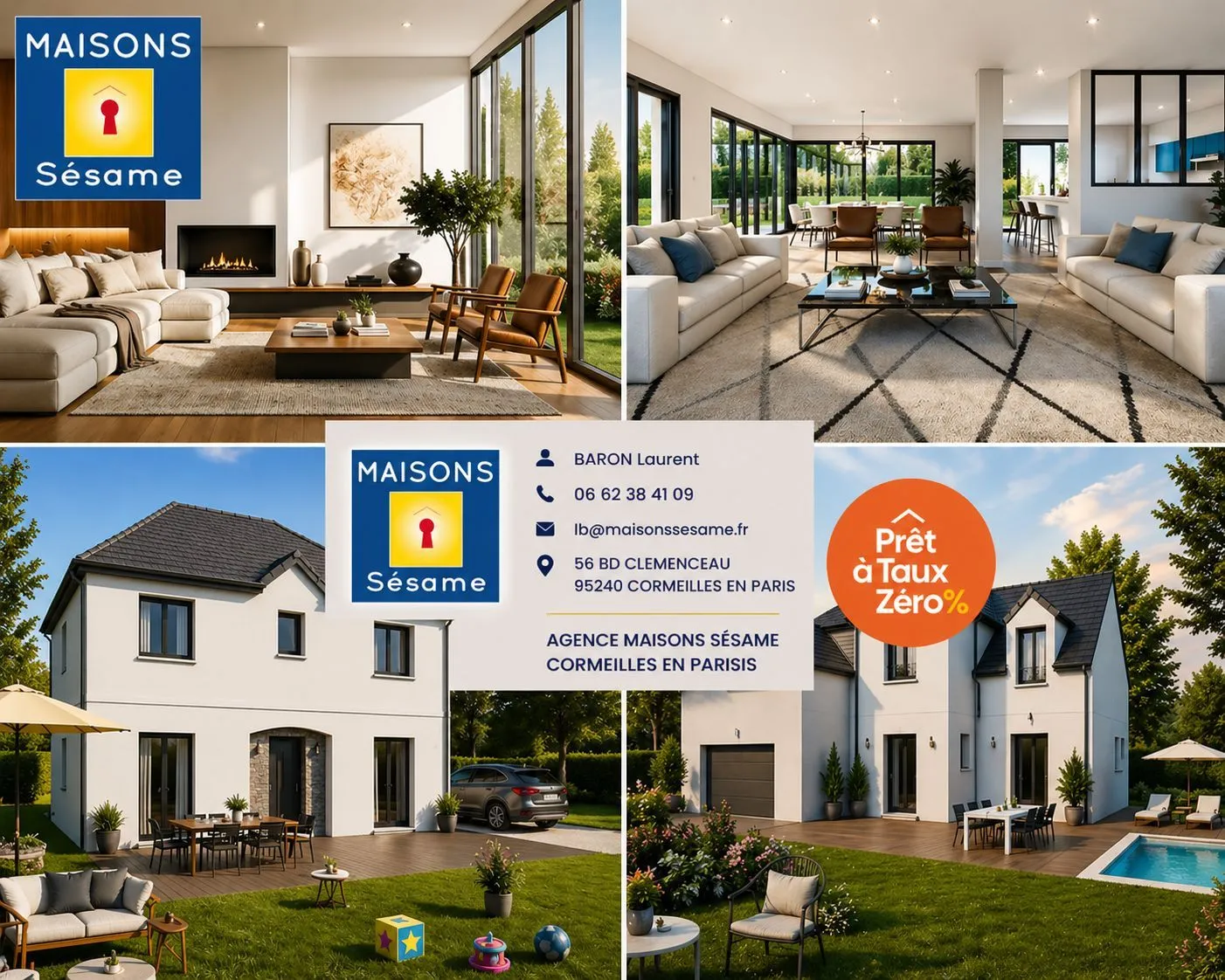 Maison neuve 105 m² à La Frette-sur-Seine (95530)