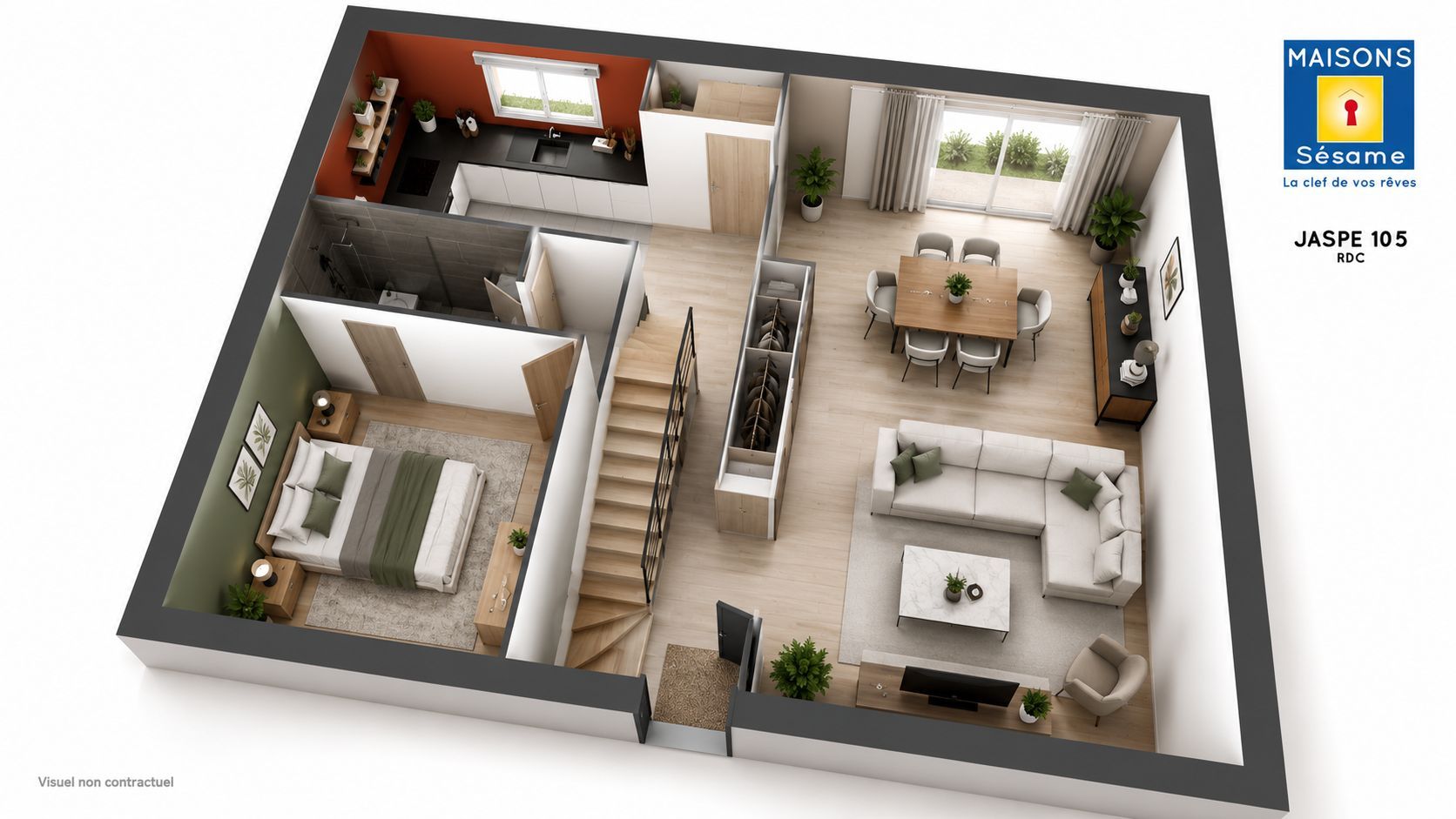 Maison neuve 105 m² à La Frette-sur-Seine (95530)