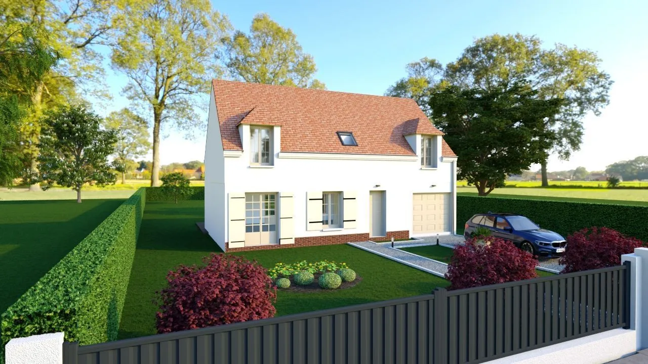 Maison neuve 110 m² à Jouy-le-Moutier (95280)