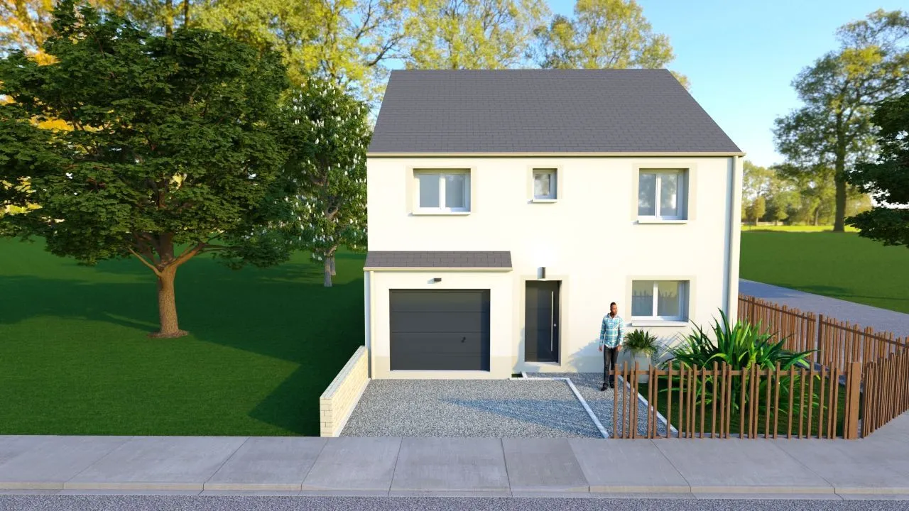 Maison neuve 110 m² à Jouy-le-Moutier (95280)
