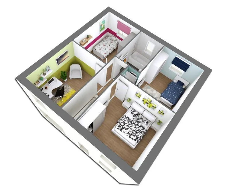 Maison neuve 110 m² à Jouy-le-Moutier (95280)