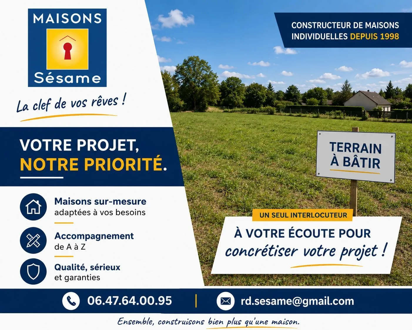 Maison neuve 110 m² à Athis-Mons (91200)