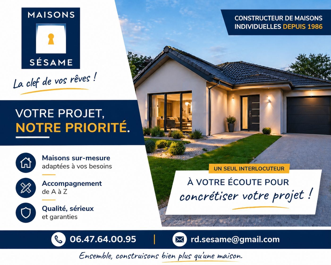 Maison neuve 132 m² à Draveil (91210)