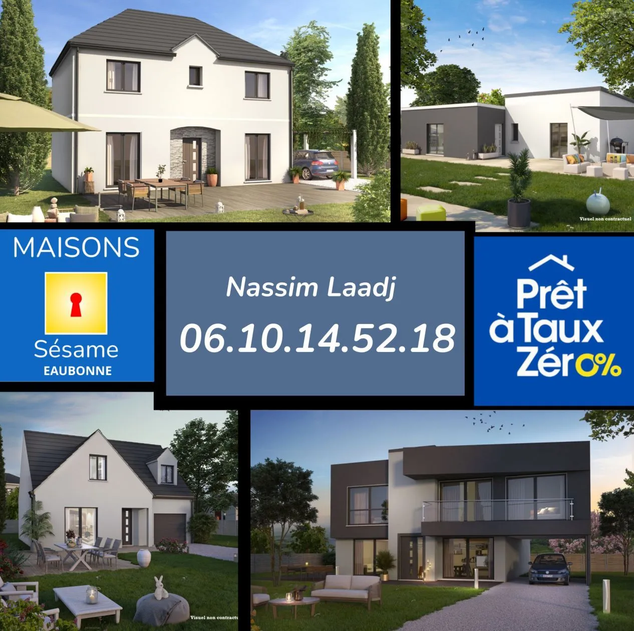 Maison neuve 132 m² à Franconville (95130)