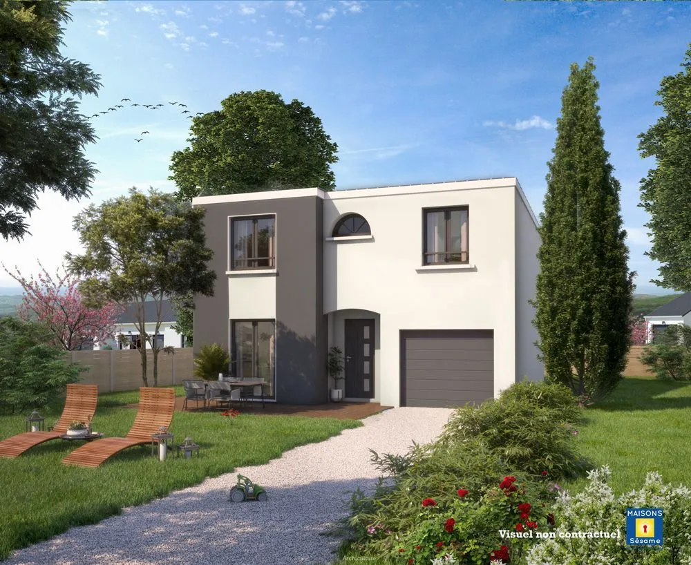 Maison neuve 110 m² à Menucourt (95180)
