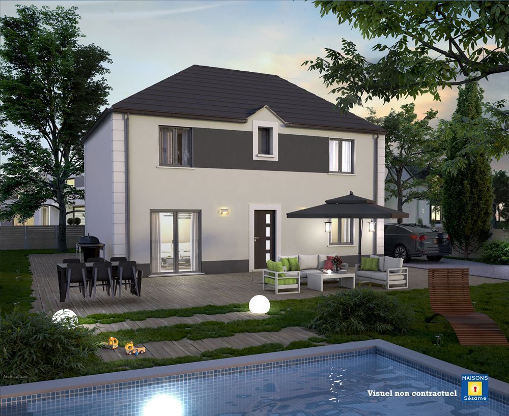 Maison neuve 122 m² à Éragny (95610)