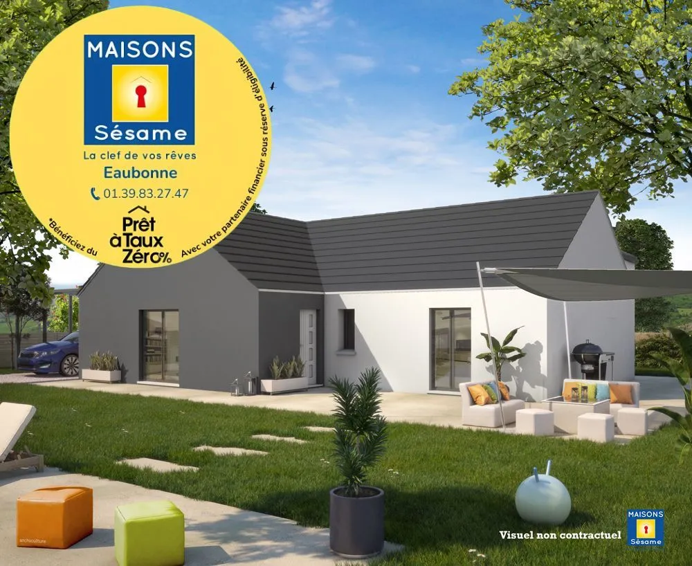 Maison neuve 101 m² à Beaumont-sur-Oise (95260)