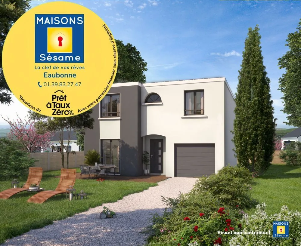 Maison neuve 101 m² à Beaumont-sur-Oise (95260)