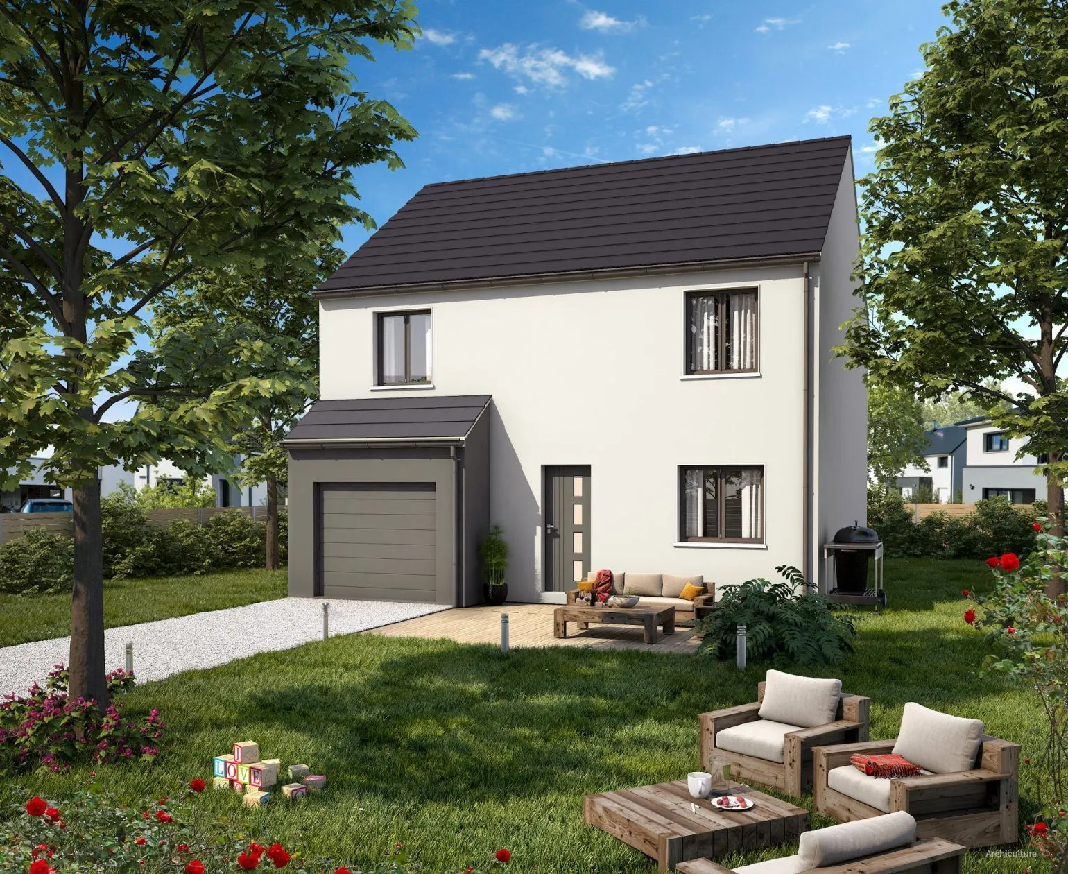 Terrain à bâtir 250 m² à Essarts-le-Roi (78690)
