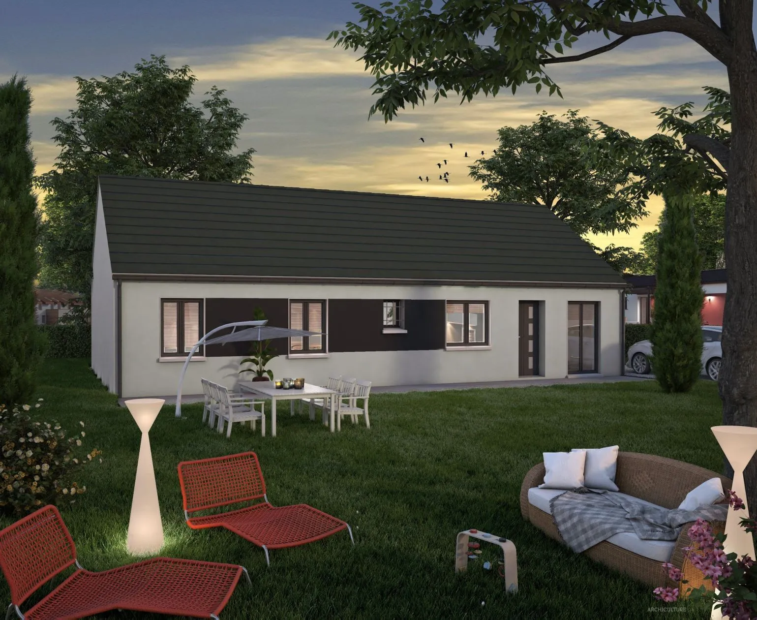 Terrain à bâtir 414 m² à Saint-Vrain (91770)