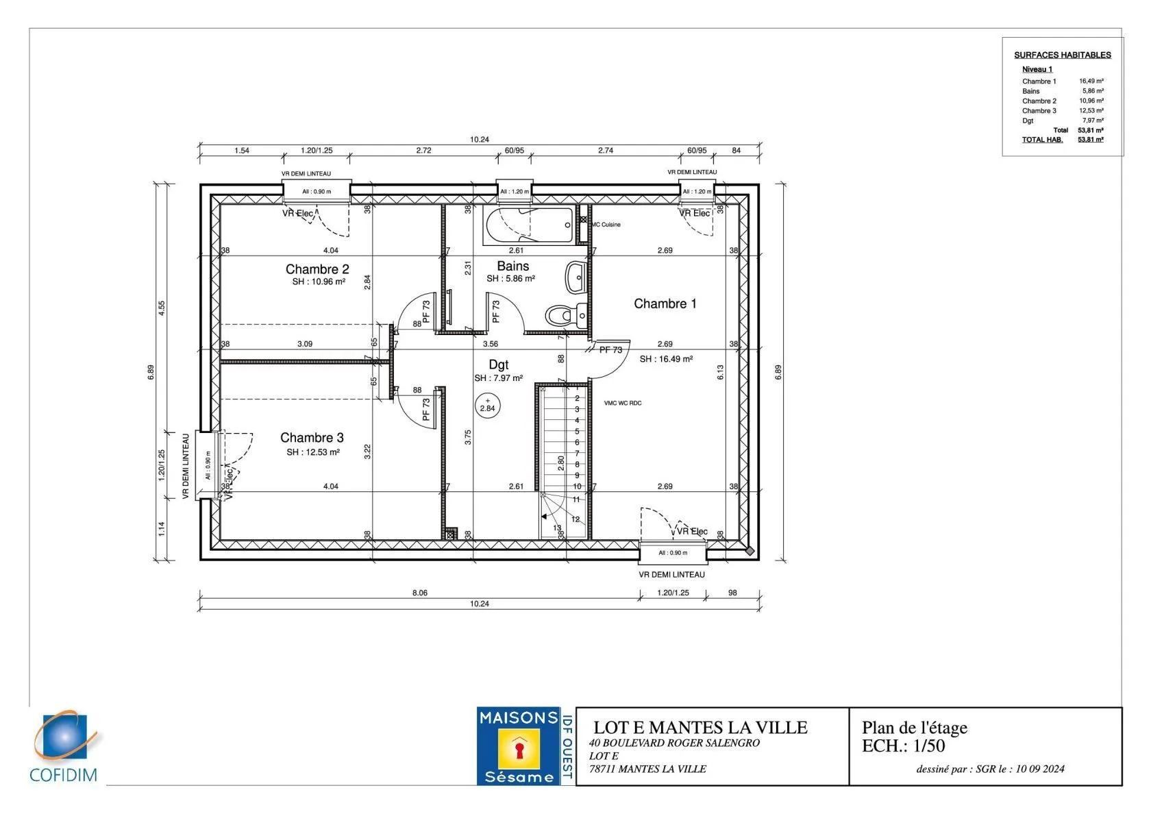 Maison neuve 92 m² à Mantes-la-Ville (78200)