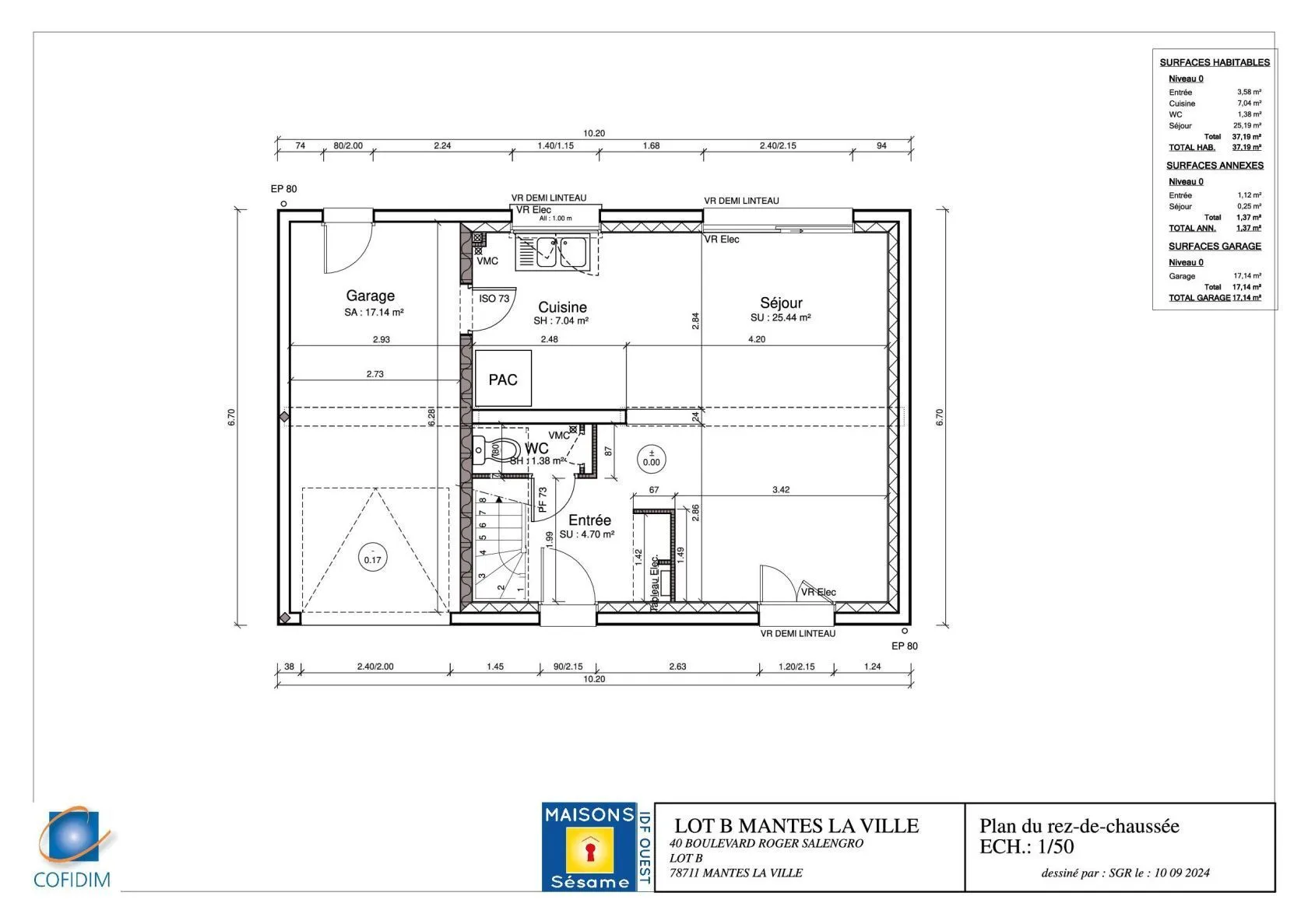 Maison neuve 89 m² à Mantes-la-Ville (78200)