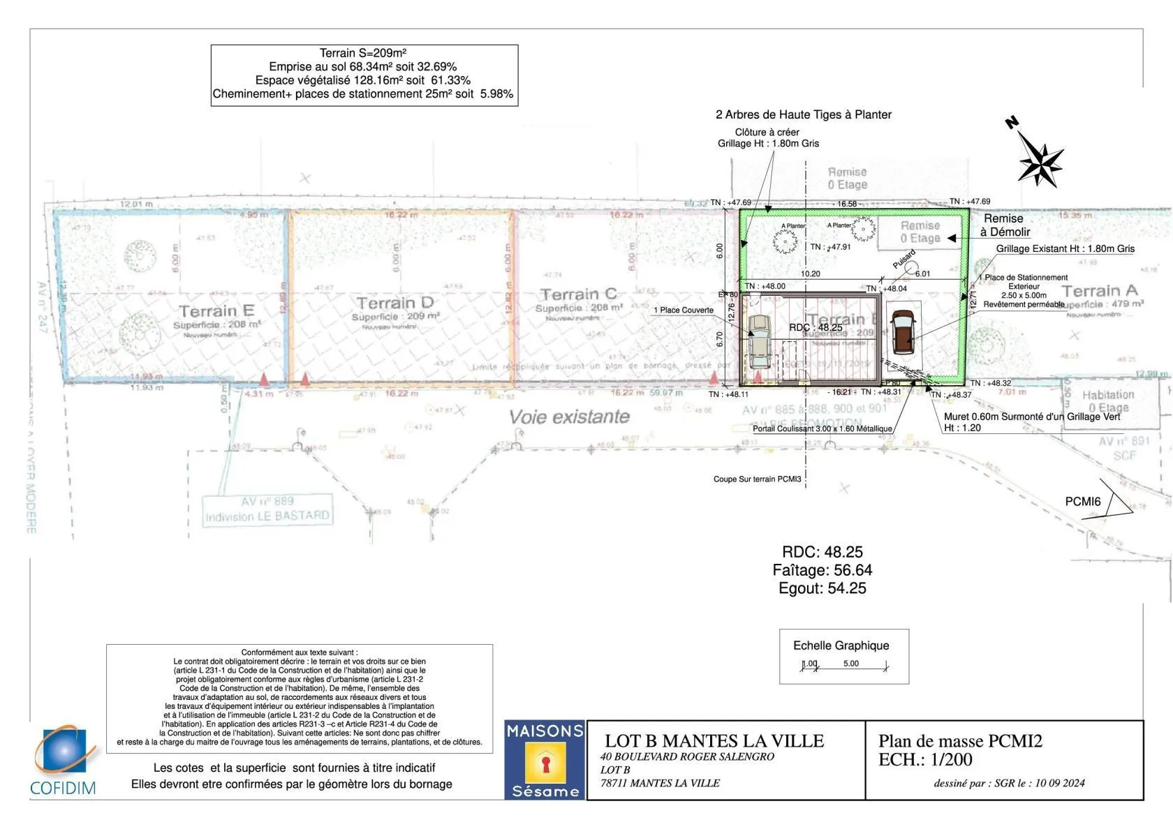 Maison neuve 89 m² à Mantes-la-Ville (78200)