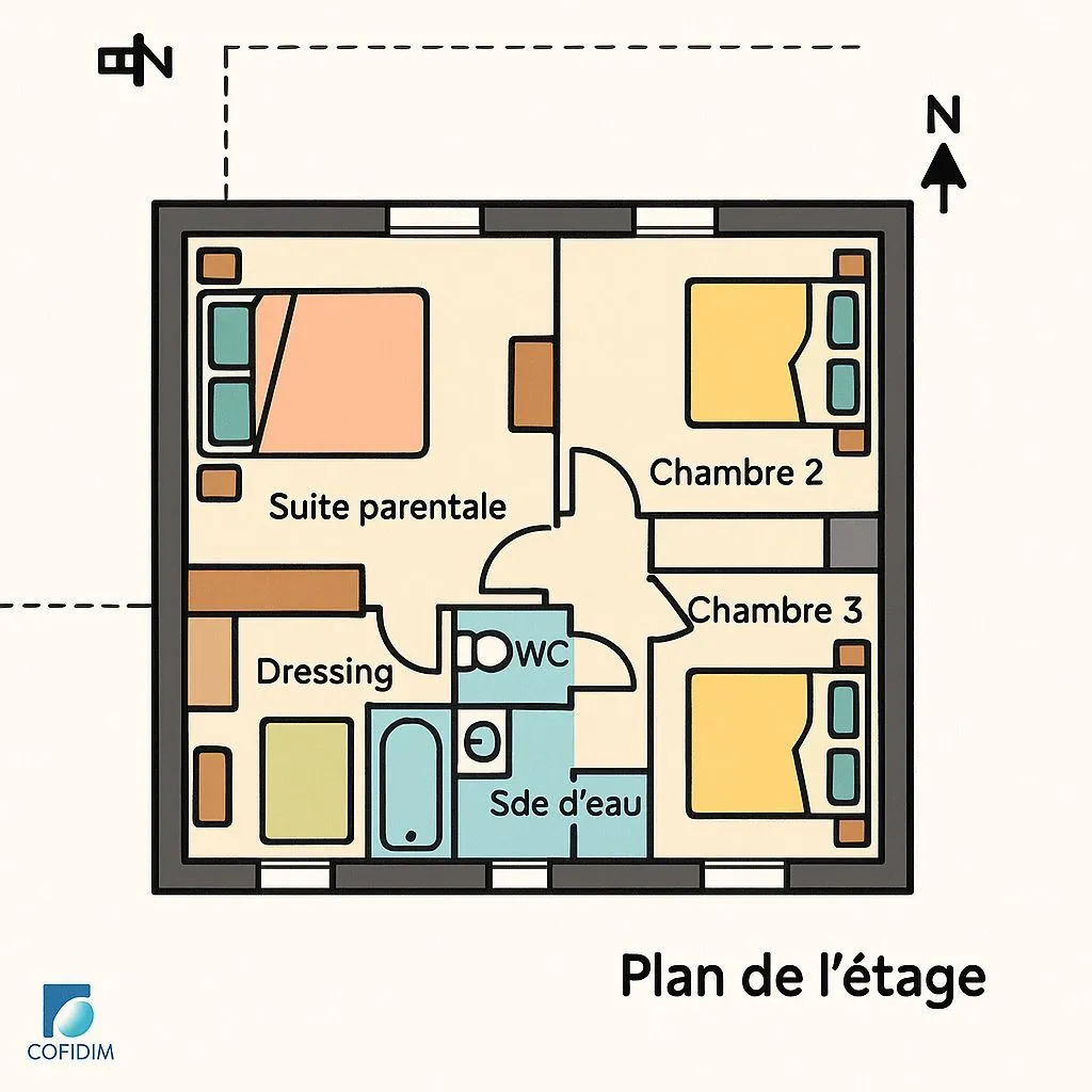 Maison neuve 102 m² à Claye-Souilly (77410)