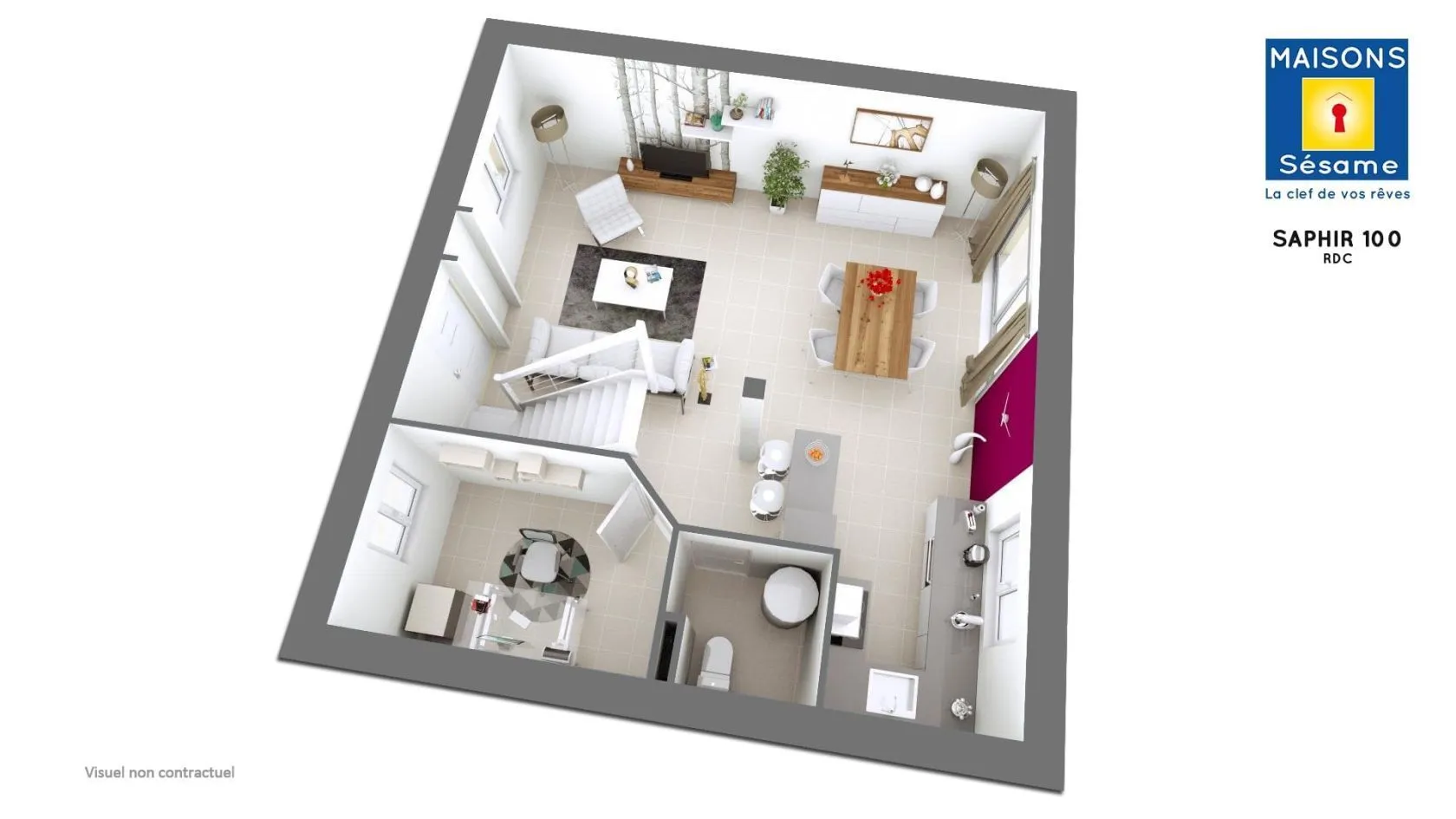 Maison neuve 100 m² à Faremoutiers (77515)
