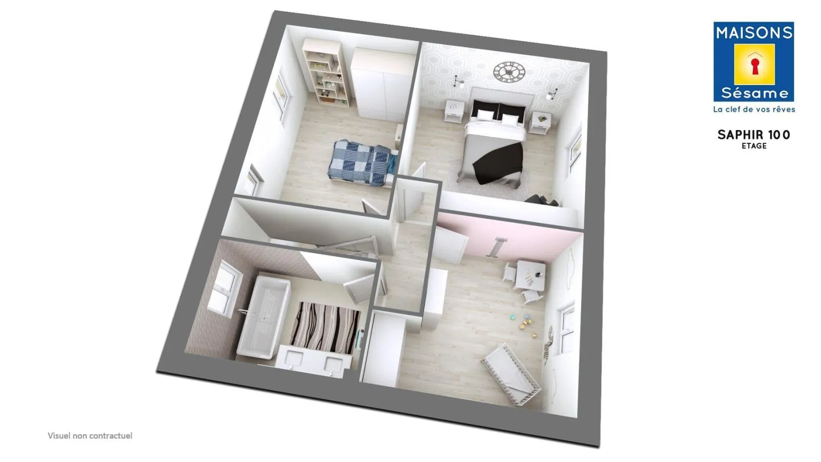 Maison neuve 100 m² à Faremoutiers (77515)