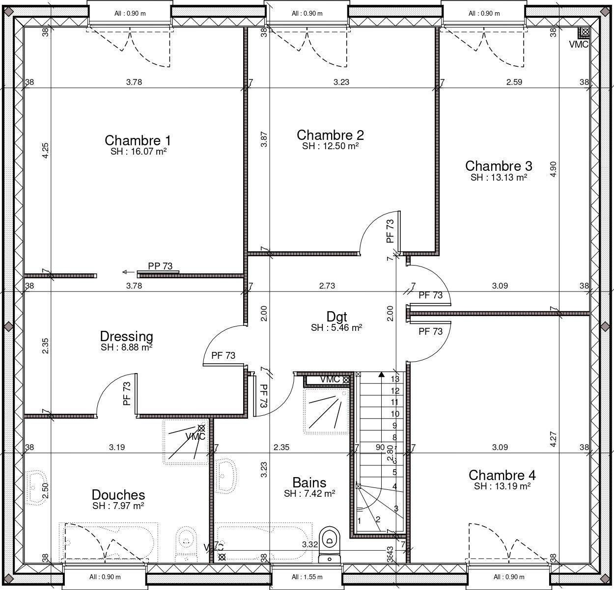 Maison neuve 155 m² à Claye-Souilly (77410)