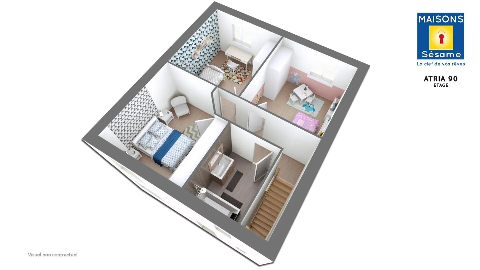 Maison neuve 79 m² à Villeneuve-le-Comte (77174)