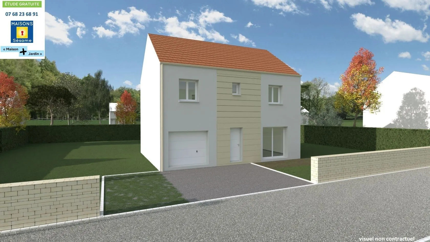 Maison neuve 110 m² à Toury (28310)
