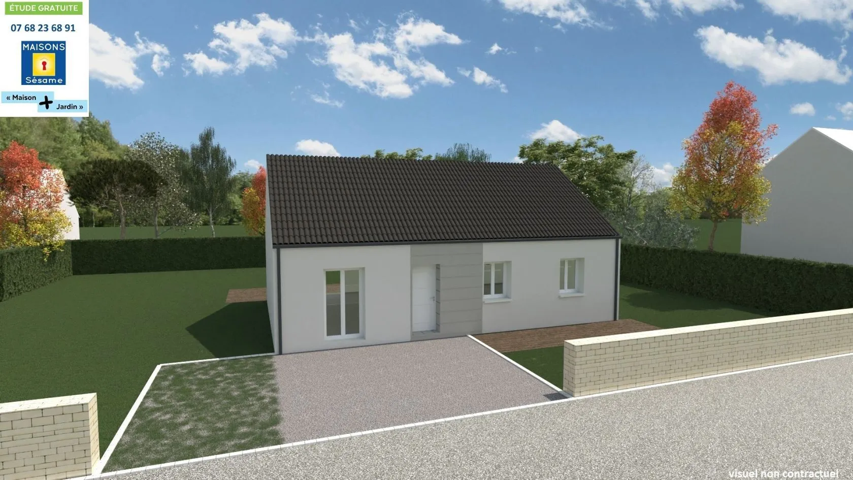 Maison neuve à Milly-la-Forêt