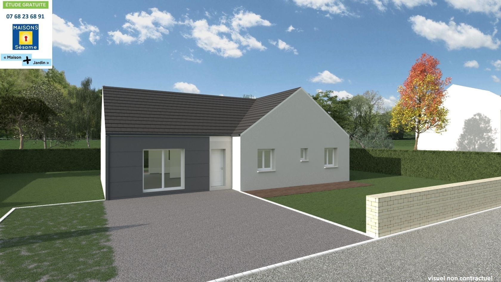 Maison neuve 97 m² à Dourdan (91410)
