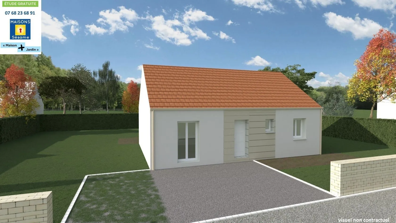 Maison neuve 70 m² à Méréville (91660)