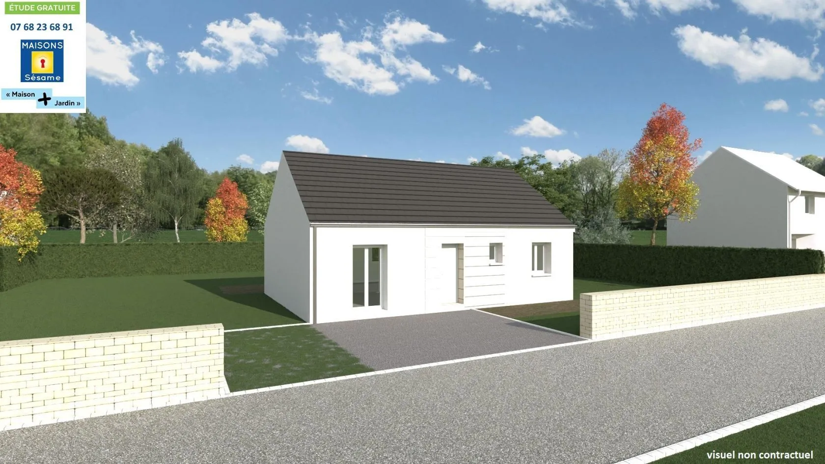 Maison neuve 70 m² à Méréville (91660)