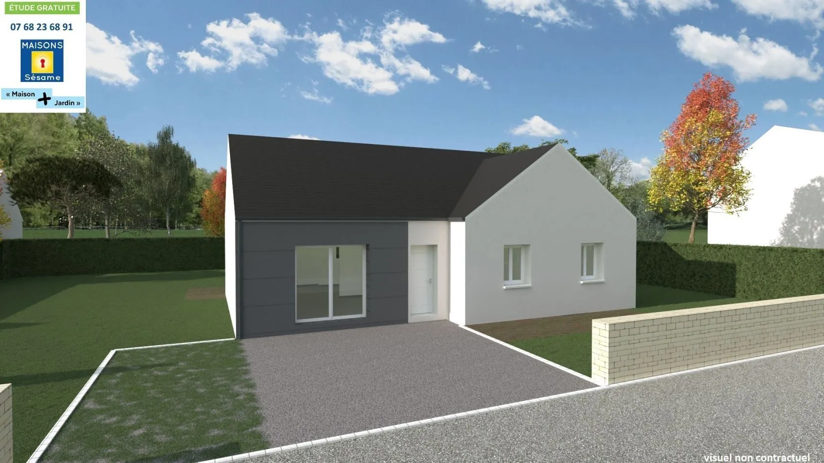 Maison neuve 80 m² à Saint-Arnoult-en-Yvelines (78730)