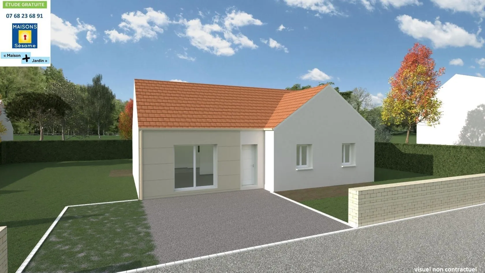 Maison neuve 80 m² à Saint-Arnoult-en-Yvelines (78730)
