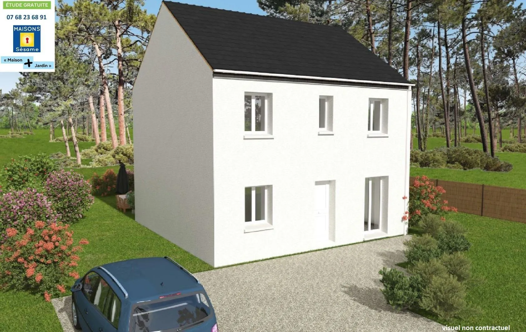 Maison neuve 101 m² à Limours (91470)