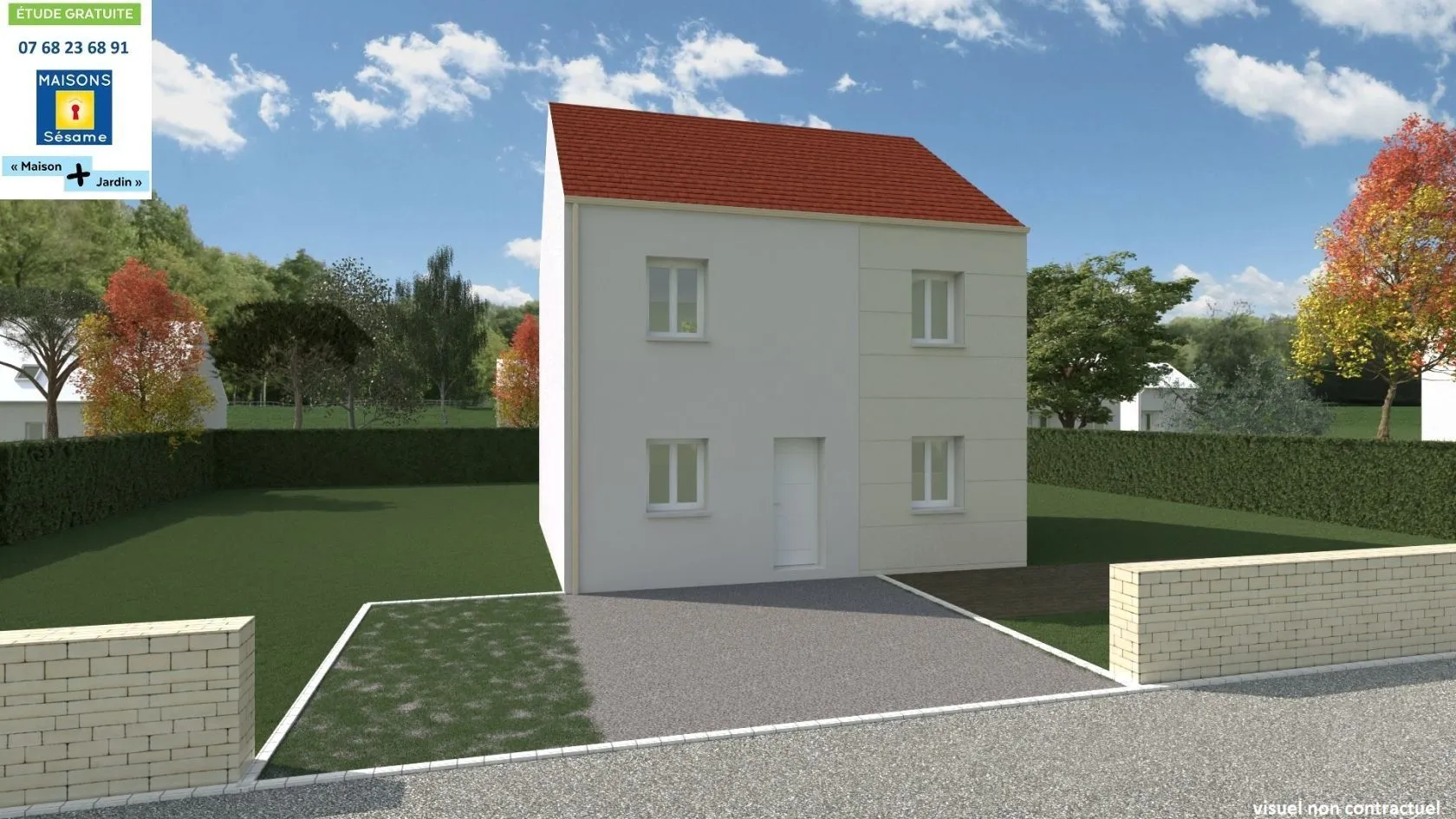 Maison neuve 101 m² à Limours (91470)