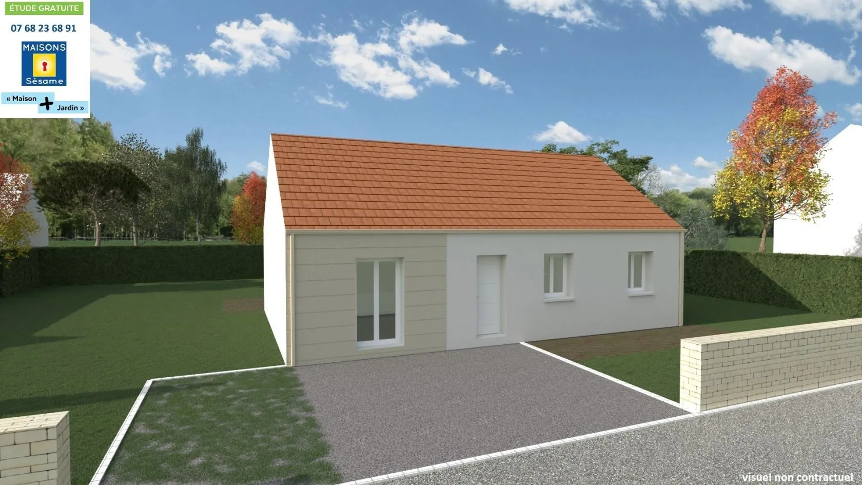 Maison neuve 88 m² à Dourdan (91410)