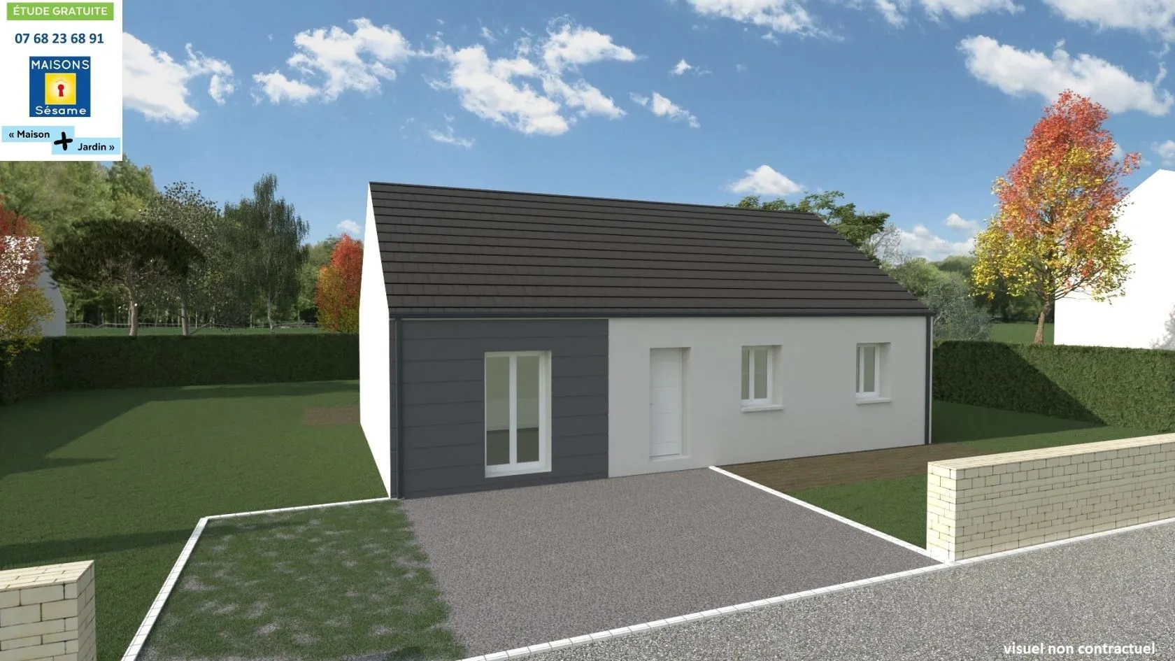 Maison neuve 88 m² à Dourdan (91410)