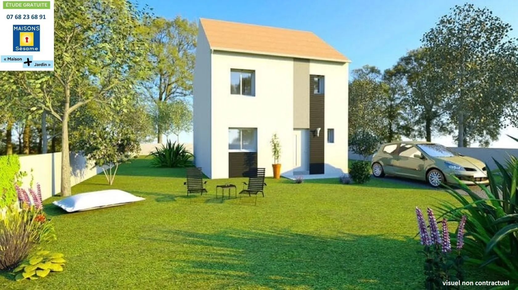 Maison neuve 87 m² à Angerville (91670)