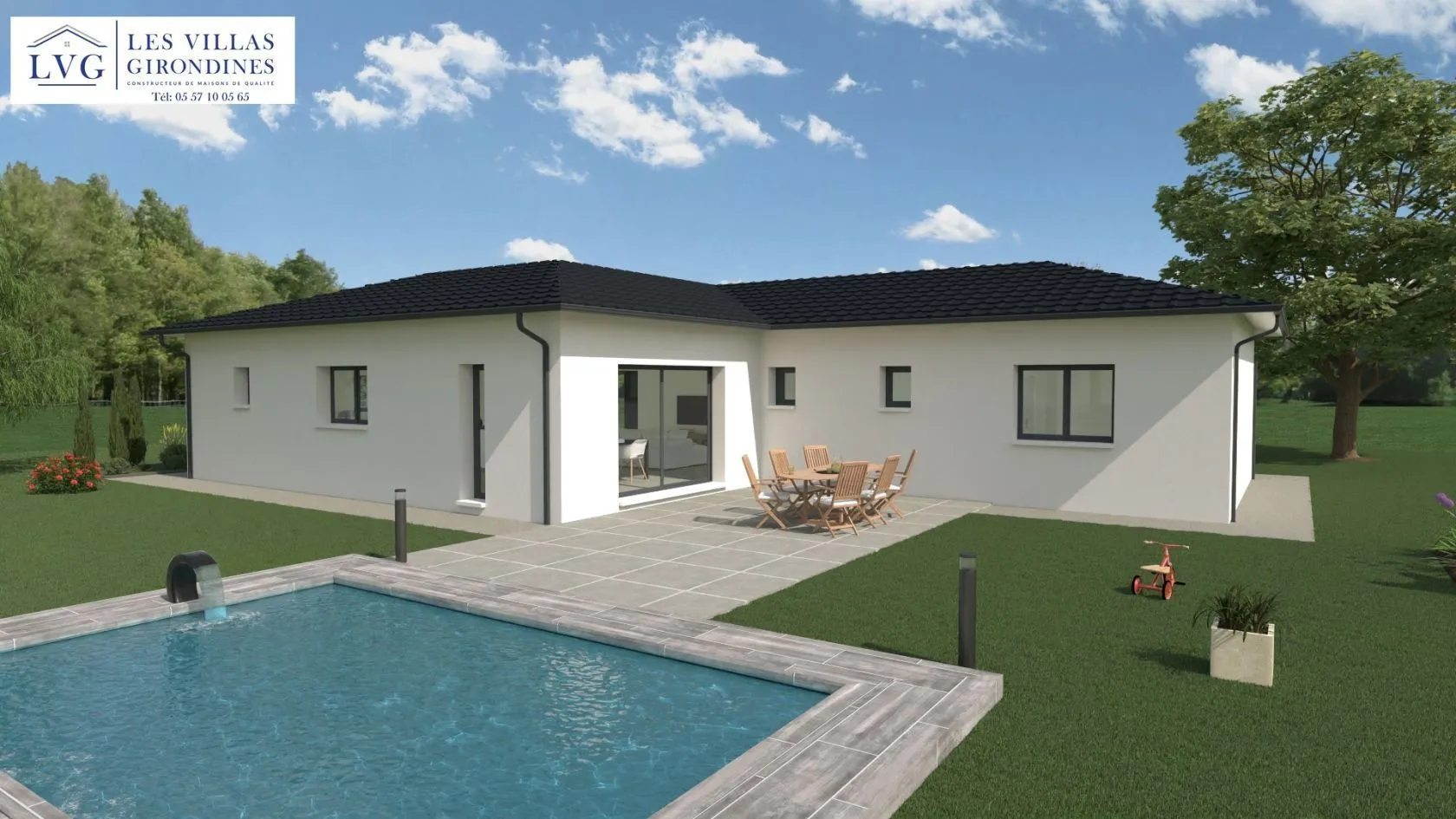 Maison neuve à Vayres