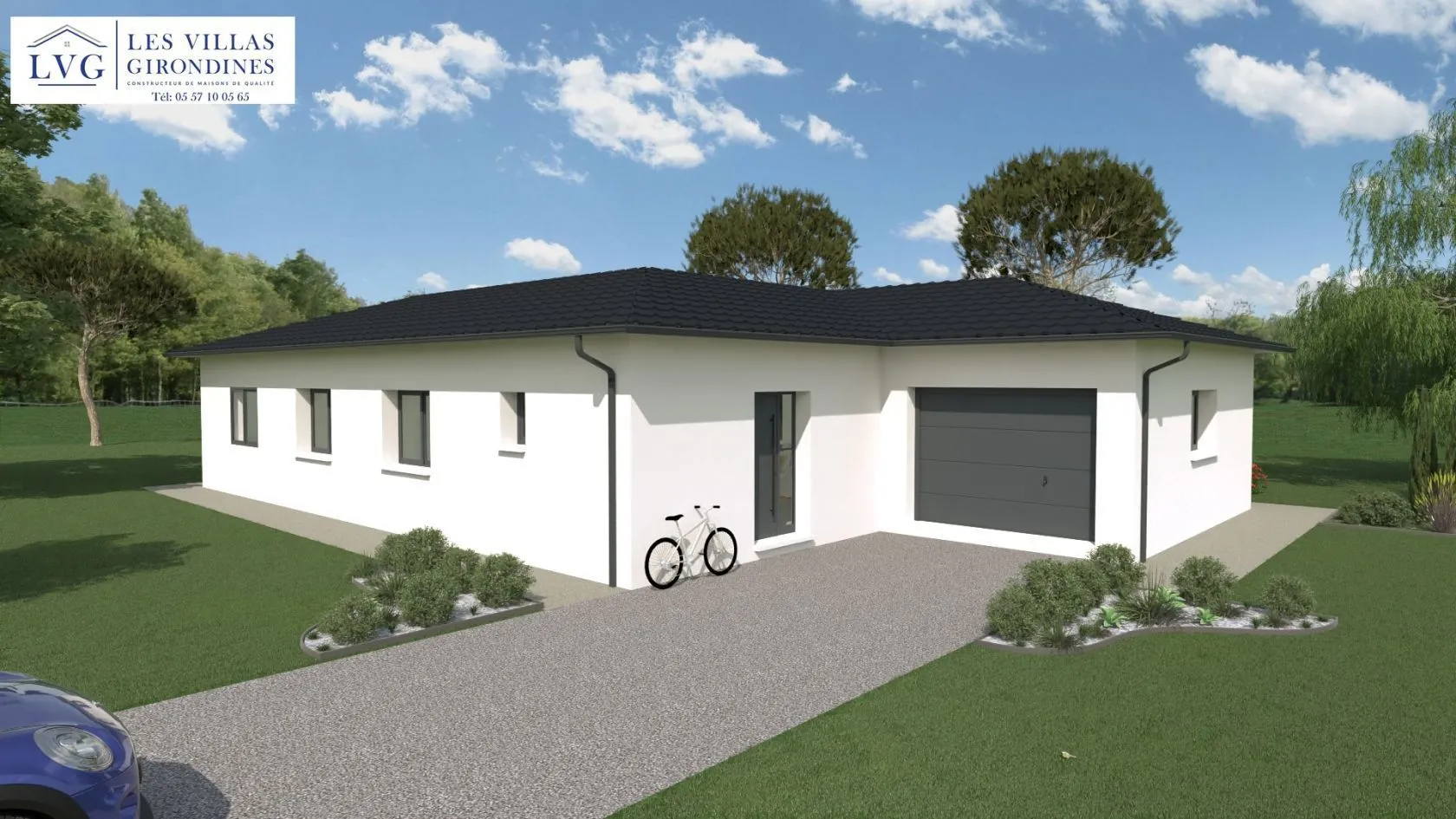 Maison neuve 128 m² à Budos (33720)