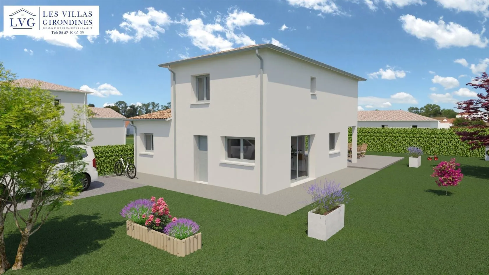 Maison neuve 114 m² à Libourne (33500)