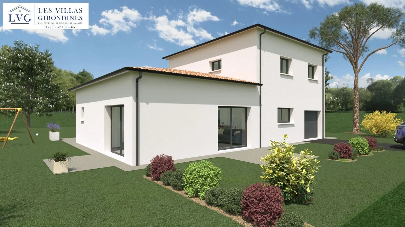 Maison neuve 157 m² à Gours (33660)