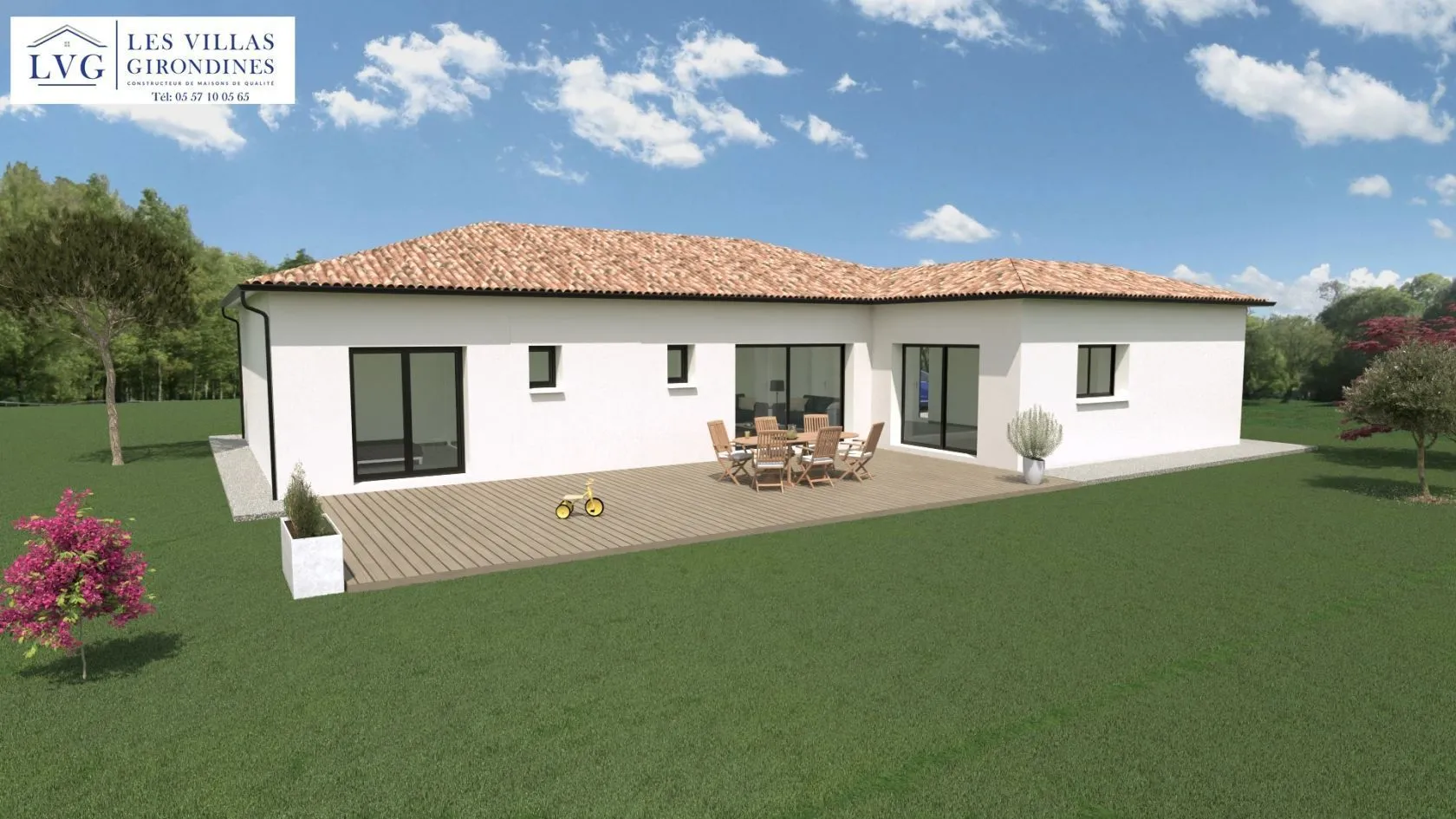 Maison neuve à Arès