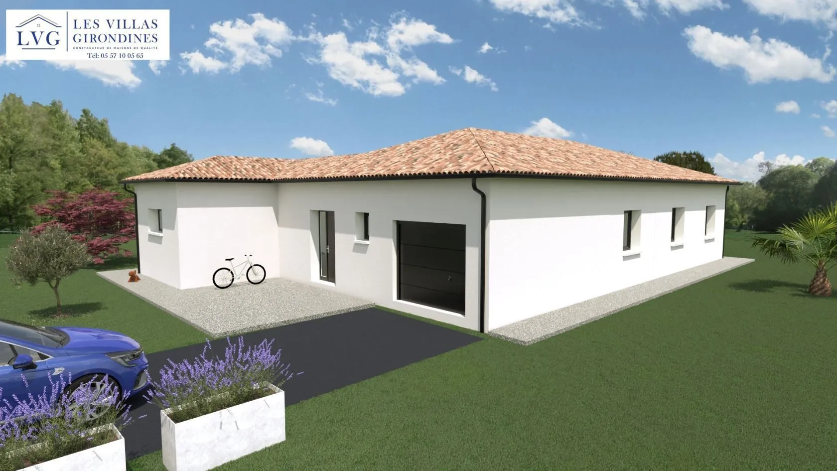 Maison neuve 130 m² à Talence (33400)