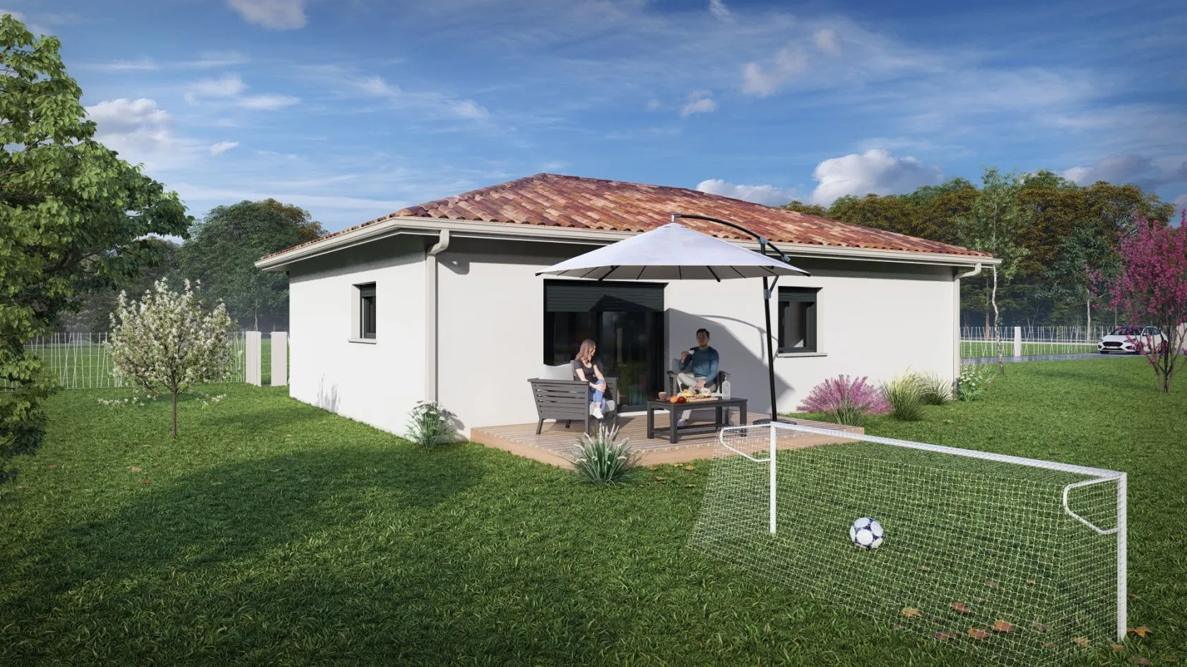 Maison neuve 85 m² à Hinx (40180)