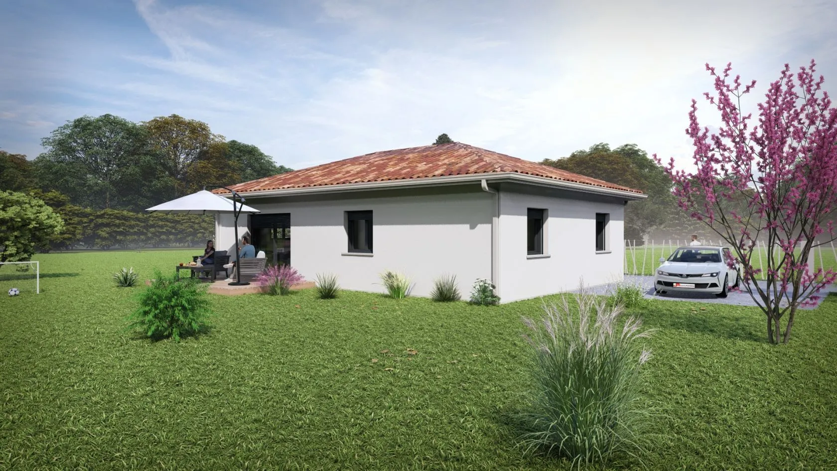 Maison neuve 85 m² à Hinx (40180)