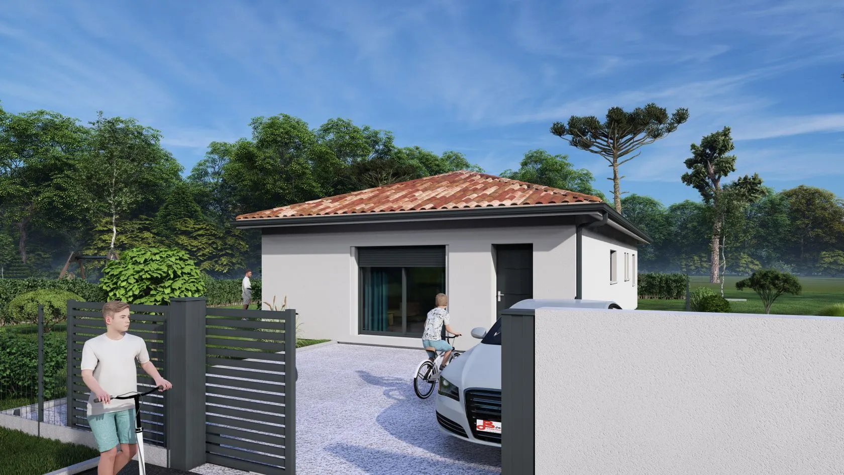 Maison neuve 90 m² à Maurrin (40270)