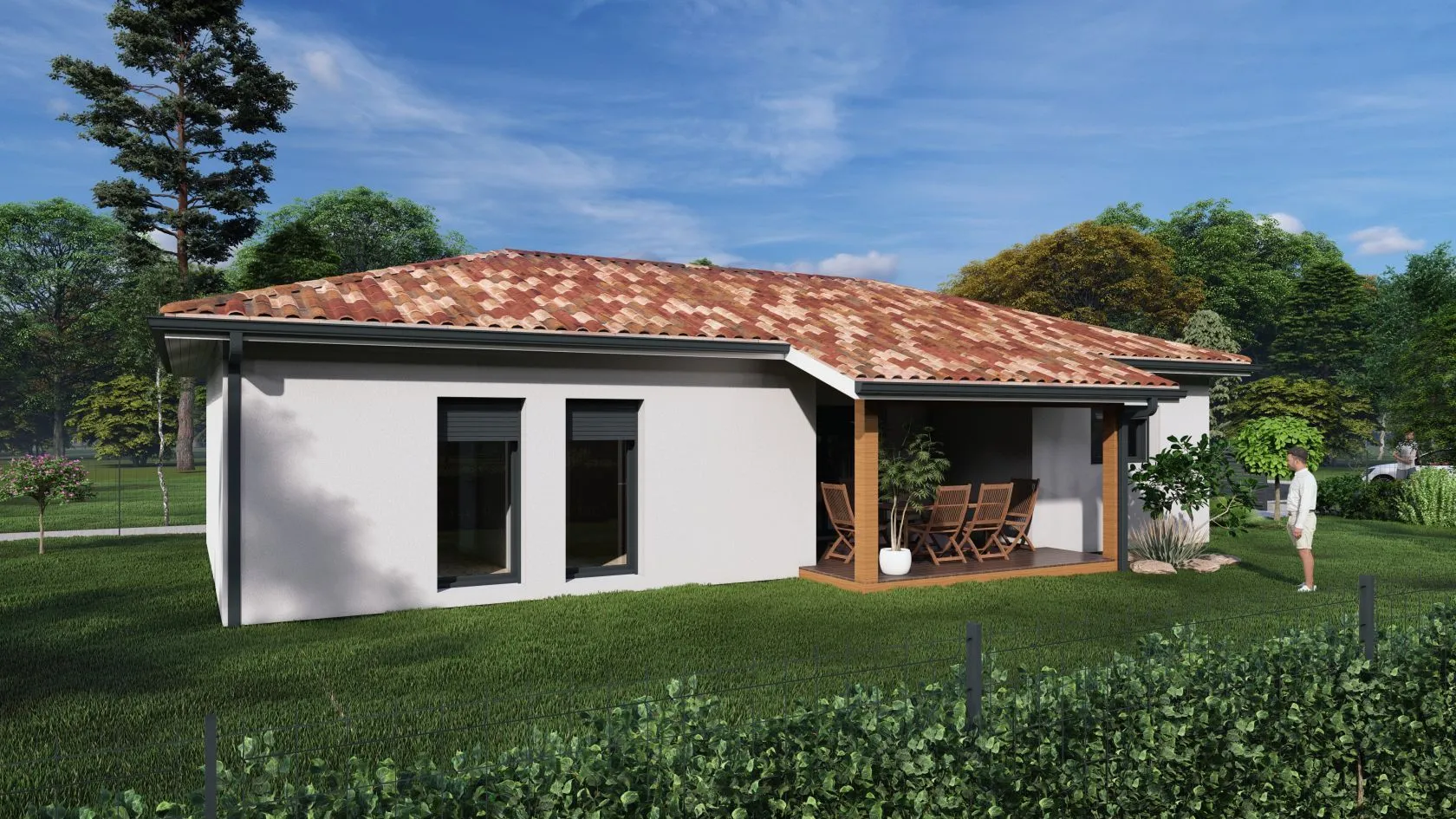 Maison neuve 90 m² à Maurrin (40270)
