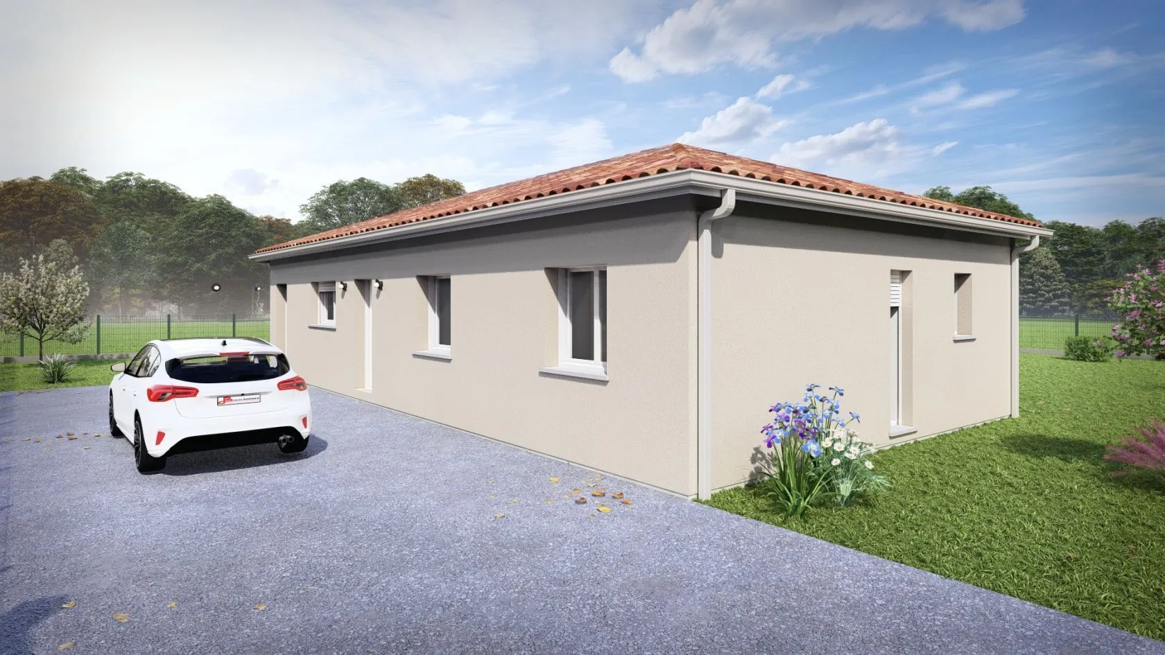 Maison neuve à Sarbazan