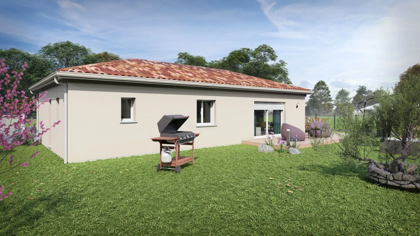 Maison neuve 100 m² à Hinx (40180)